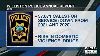 Williston Police Department Annual Report