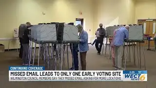 Wilmington, Carolina Beach officials ask for additional voting locations after email slip up