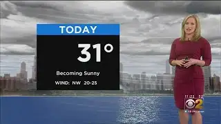 Wind Advisory In Effect; Temperature Drop Monday