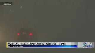 Wind chill advisory starts at 7 pm