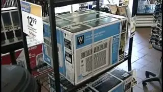 Window air conditioning units selling out at some area stores
