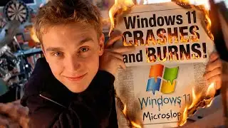 Windows 11 CRASHES and BURNS! Even Dell is Ditching AI MICROSLOP! | Clownfish TV