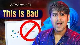 Windows 11 Please Stop This - 😡😡Microsoft Forcing Me For This