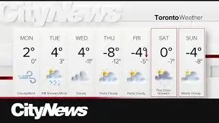 Windy week ahead in Toronto