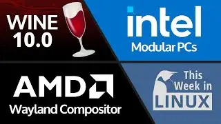 Wine 10, SDL 3, AMD dedicates more to Linux, Intel