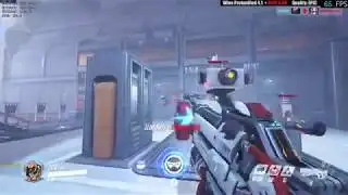 Wine Protonified 4.1 + DXVK 0.96 - Overwatch EPIC settings - Practice Range - Linux - Nvenc