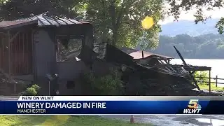 Winery a total loss after fire that left one firefighter injured