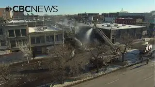 Winnipeggers react to fire that destroyed 144-year-old Manwin Hotel
