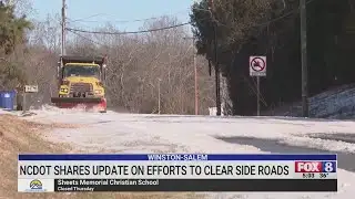 Winston-Salem neighbors concerned about roads, weekend weather