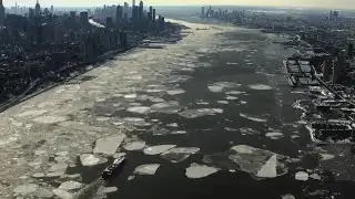 Winter conditions impact ferry service in NYC