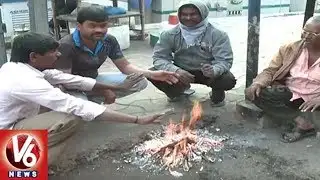 Winter Effect | People Facing Problems With Low Temperatures | V6 News