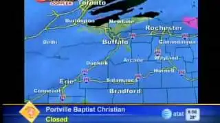 Winter roars back into WNY