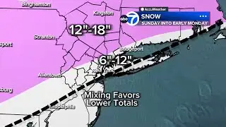 Winter Storm 2026: the latest forecast for NYC