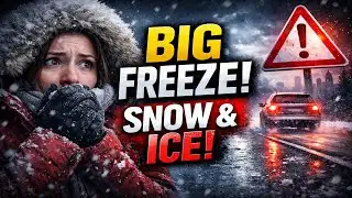 Winter Storm Alert: Freezing Rain, Snow & Hard Freeze Ahead