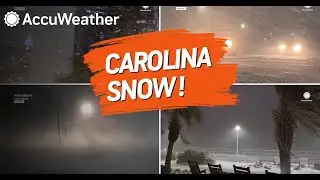 Winter Storm Brings Heavy Snow to North Carolina