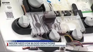 Winter storm creates gap in local blood supply