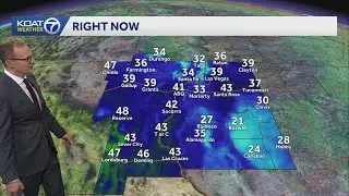 Winter storm exits New Mexico as cold air remains