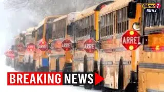 Winter Storm Forces School Closures as Snow and Cold Grip Quebec