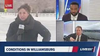 Winter storm impacts in Williamsburg and across Virginia