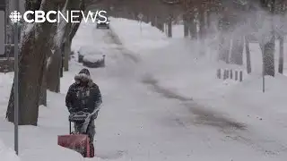 Winter storm in Maritimes brings snowfall warnings