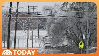 Winter Storm Leaves Thousands Without Power in the South