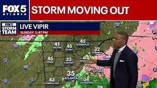Winter storm moving out of Georgia | FOX 5 News