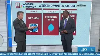 Winter storm update with Chris Holcomb and Chesley McNeil