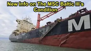 Winter Storms Cause Hull Buckling and Cracking on MSC Baltic III.