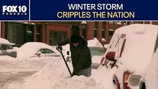 Winter storms creating icy conditions for millions | FOX 10 Phoenix