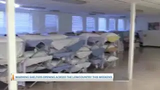 Winter warming shelters open this weekend