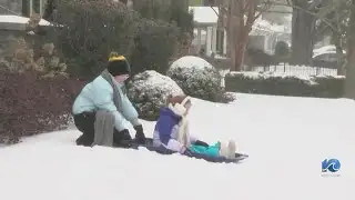 Winter weather in Norfolk