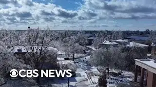 Winter weather pummels Ole Miss campus