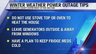 Winter weather reporter coverage