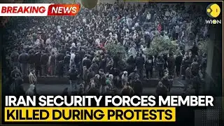 WION BREAKING: Iranian Security Forces Member Killed During Protests