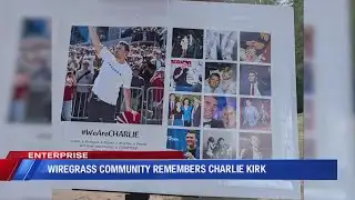 Wiregrass Community mourns the death of Charlie Kirk