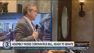 Wisconsin Assembly OKs virus bill in first virtual session