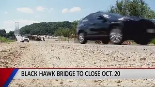 Wisconsin DOT is closing Blackhawk Bridge