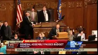 Wisconsin Senate passes state budget