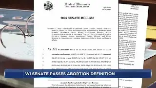 Wisconsin State Senate passes bill redefining abortion