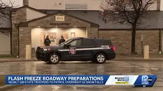 Wisconsin state troopers prepare for hazardous winter road conditions