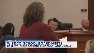 Wise Co. BOE meets with public comment for first time since Turner disappearance