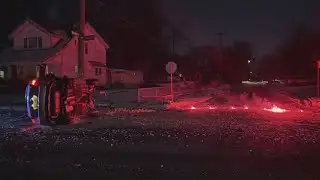 Witnesses: Driver pulled from vehicle after violent west Toledo crash