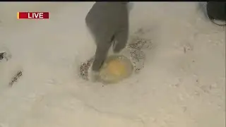 WKBN reporter shows just how cold it is outside