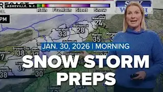 WNC prepares for snow, wind, bitter cold