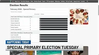 WNEM Morning Extra: Special primary election happening today
