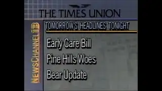 WNYT 11pm Newscast (June 22, 1992; Partial)