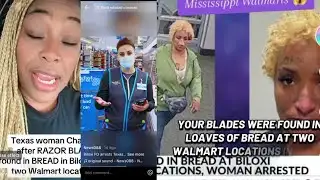 Woman Arrested after  placing Razer Blade inside bread in Walmart 