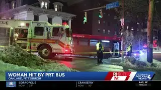 Woman hit by Pittsburgh Regional Transit bus