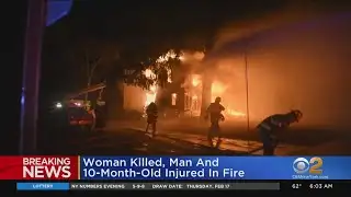 Woman Killed, Man And Child Hurt In Suffolk Fire