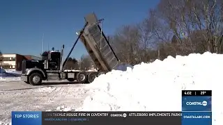 Woonsocket students stay home for third day as snow cleanup continues